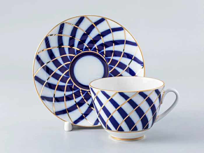 Трехпредметный комплект чайный Весенняя Тодес 230 мл арт. 81.14823.00.1, 