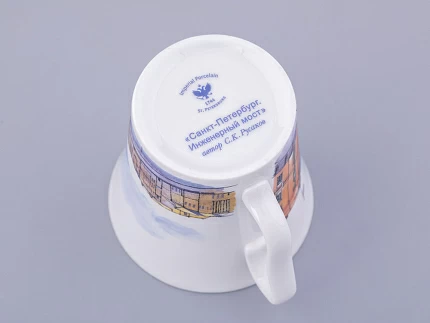 Бокал 360 мл форма Ленинградский рисунок Санкт-Петербург. Инженерный мост арт. 80.44858.00.1