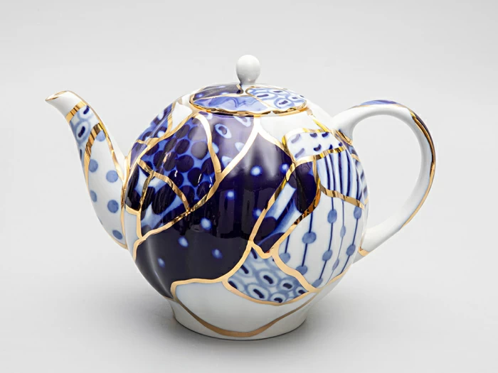 Чайник доливной форма Тюльпан рисунок Байкал, арт. 80.37281.00.1, 