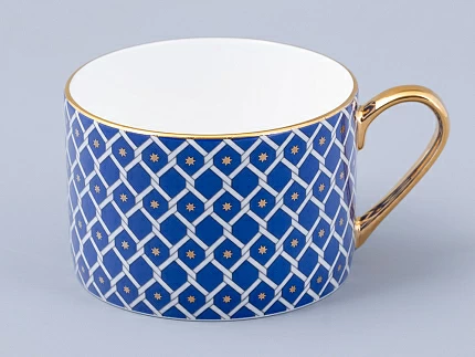 Чашка с блюдцем 250 мл форма Идиллия рисунок Индиго 2 арт. 81.31121.00.1 Чашка с блюдцем 250 мл форма Идиллия рисунок Индиго 2 арт. 81.31121.00.1