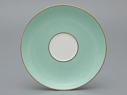 Чашка с блюдцем L’Art des Fleurs в подарочной упаковке, форма Весенняя 2, рисунок Тигровый ирис, арт 81.33404.00.1