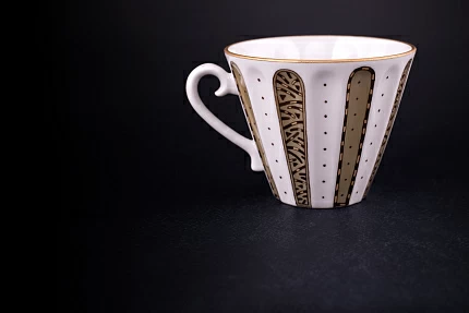 Чашка с блюдцем Дюймовочка, форма Лучистая, арт 70.02740.00.1