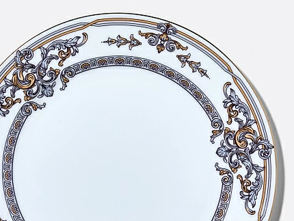 Подарочный набор, Тарелки 200 мм, 2 предмета, форма Стандартная 2, рисунок Барокко, арт. 81.34920.00.1
