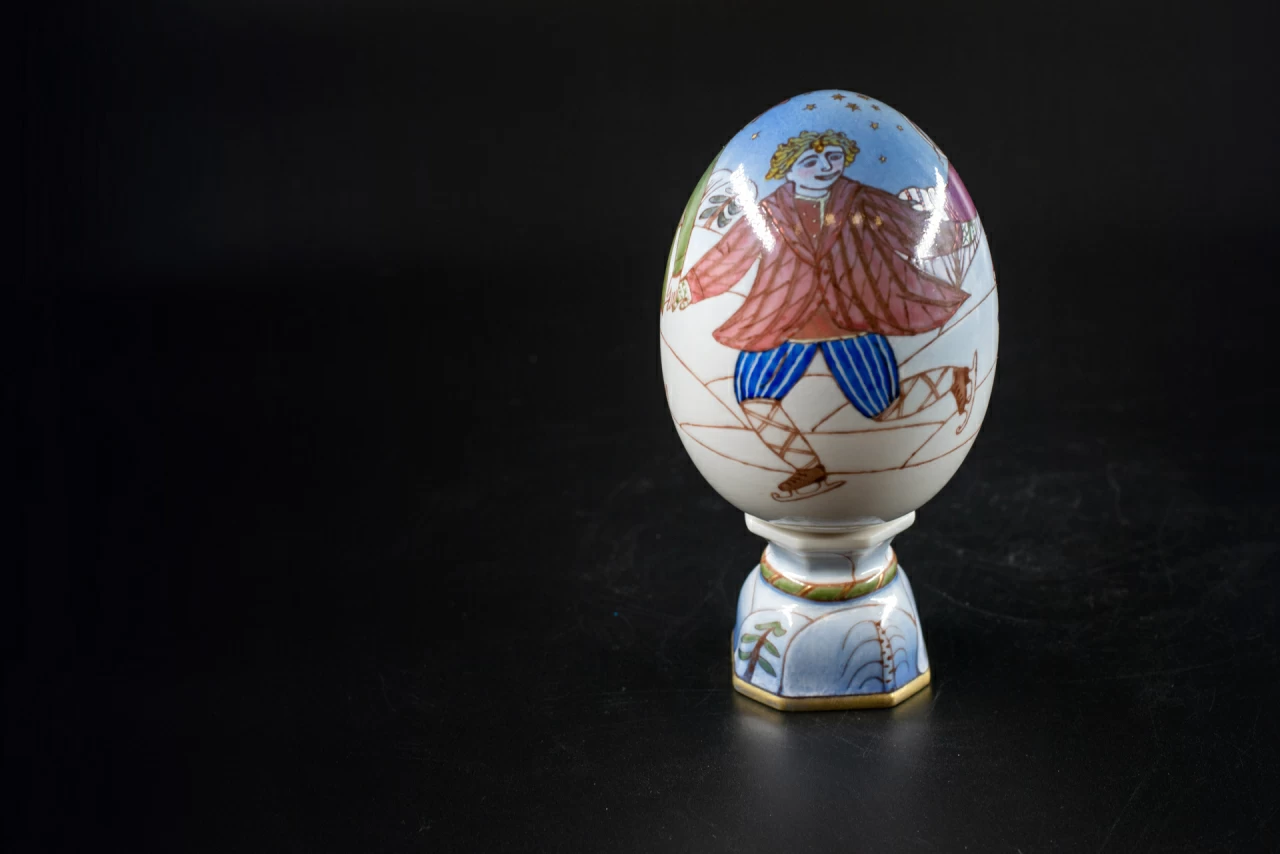 Яйцо пасхальное На коньках, арт 60.02811.00.1, 