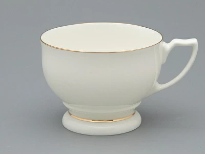 Сервиз чайный форма Жемчужина рисунок Золотая лента, 6 персон 14 предметов, арт. 81.26223.00.1