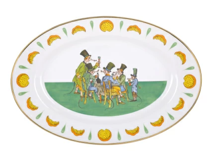 Сервиз столовый форма Европейская - 2 рисунок Крысята-воришки 2, 6 персон 24 предмета арт. 81.28245.00.1, 