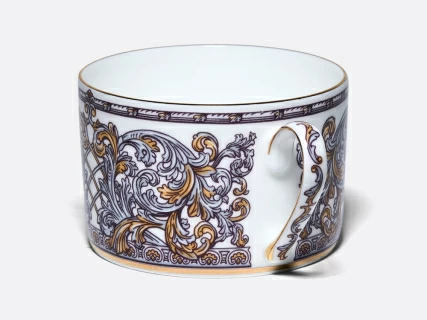 Чашка с блюдцем 300 мл в подарочной упаковке форма Идиллия рисунок Барокко, арт. 81.34917.00.1, 