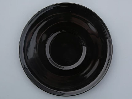 Чашка с блюдцем чайная форма Колокол рисунок Балтийский берег 2, арт. 81.31863.00.1