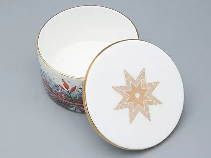 Шкатулка в подарочной упаковке форма Идиллия рисунок Календа арт. 81.31560.00.1