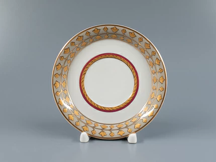 Чашка с блюдцем кофейная форма Гербовая рисунок Бельведер, арт. 81.28342.00.1 Чашка с блюдцем кофейная форма Гербовая рисунок Бельведер, арт. 81.28342.00.1