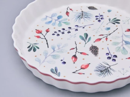 Форма для выпечки круглая, в подарочной упаковке, форма Стандартная, рисунок Календа, арт 42.00077.00.1, 