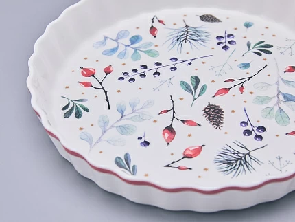 Форма для выпечки круглая, в подарочной упаковке, форма Стандартная, рисунок Календа, арт 42.00077.00.1