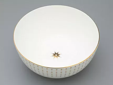 Салатник 195 мм форма Восточная рисунок Азур золотой, артикул 80.49794.00.1