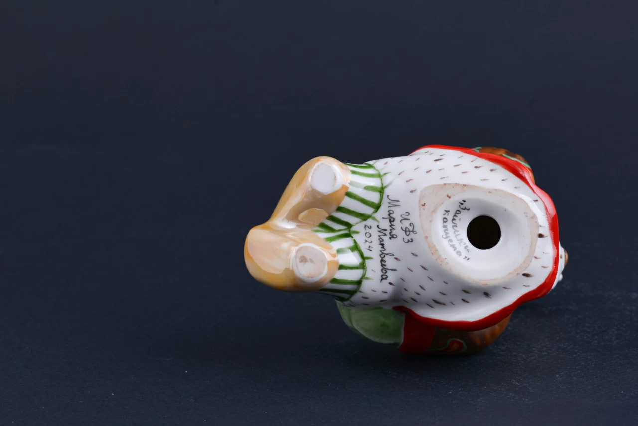 Скульптура Заяц с капустой, Зайчики. Капуста, арт 62.21239.00.1, 