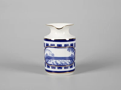 Сливочник 321 мл.,  форма Банкетная, рисунок  Мосты Санкт-Петербурга арт. 80.62847.00.1