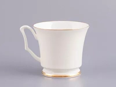 Чашка с блюдцем кофейная 145 мл форма Юлия рисунок Золотая лента арт. 81.17853.00.1