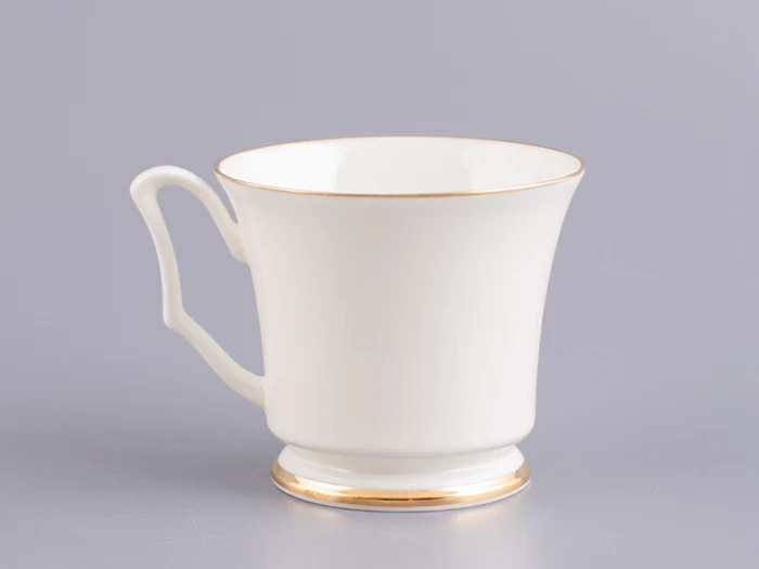 Чашка с блюдцем кофейная 145 мл форма Юлия рисунок Золотая лента арт. 81.17853.00.1, 