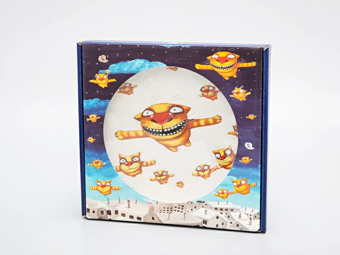 Подарочный набор дек. тарелка Эллипс Вася Ложкин. Вечерний полет, арт. 81.29341.00.1, 