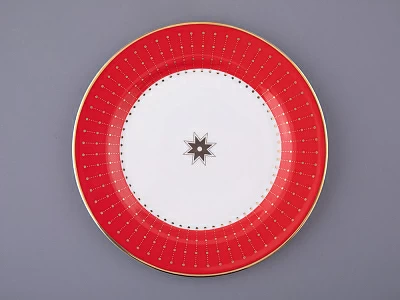 Тарелка плоская 200 мм форма Стандартная 2 рисунок Скарлетт арт. 80.93396.00.1