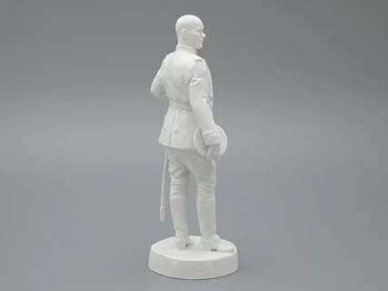 Скульптура Маршал Конев И.С., в подарочной упаковке, Белый бисквит, арт. 81.33454.00.1, 