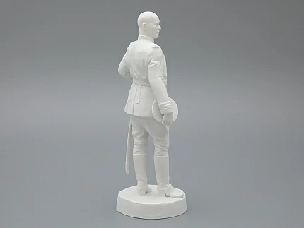 Скульптура Маршал Конев И.С., в подарочной упаковке, Белый бисквит, арт. 81.33454.00.1