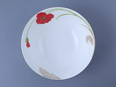 Салатник 240 мм форма Премиум рисунок Маки, арт. 80.06321.00.1