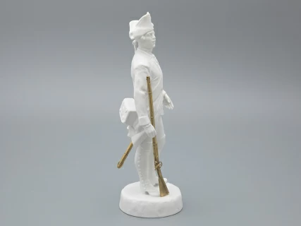 Скульптура Мушкетер эпохи Екатерины Великой, в подарочной упаковке, рисунок Белый бисквит, арт 81.31939.00.1, 