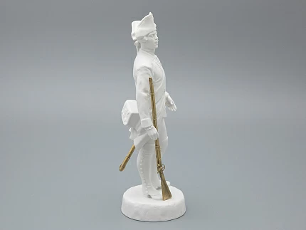 Скульптура Мушкетер эпохи Екатерины Великой, в подарочной упаковке, рисунок Белый бисквит, арт 81.31939.00.1