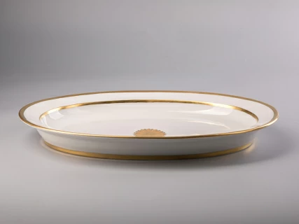 Блюдо овальное Молодежная Коттеджный 350 мм арт. 80.52454.00.1, 