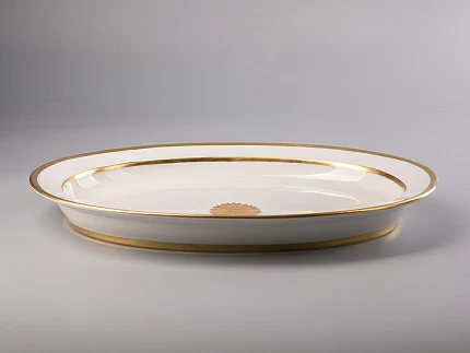 Блюдо овальное Молодежная Коттеджный 350 мм арт. 80.52454.00.1 Блюдо овальное Молодежная Коттеджный 350 мм арт. 80.52454.00.1
