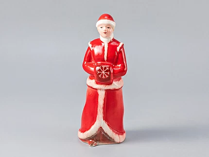 Скульптура Снегурка  Красный нос арт. 82.99308.00.1 Скульптура Снегурка  Красный нос арт. 82.99308.00.1