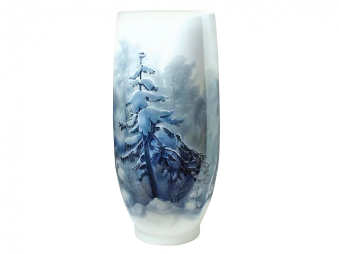 Ваза форма Карелия рисунок Ели арт. 80.05648.00.1, 