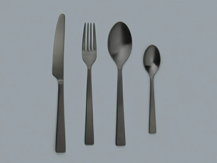 Комплект столовых приборов Урбан matte black 4 персоны, 16 предметов арт. 14.12013.01,  Комплект столовых приборов Урбан matte black 4 персоны, 16 предметов арт. 14.12013.01,