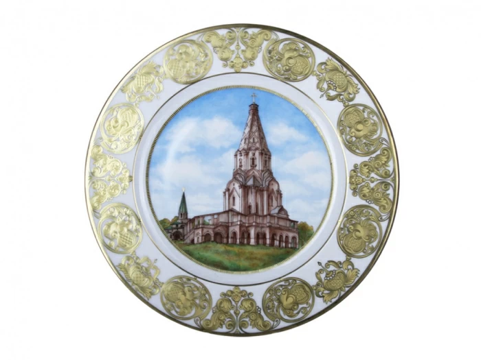 Декоративная тарелка 265 мм форма Mazarin рисунок Коломенское арт. 60.09309.00.1, 