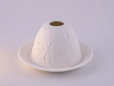 Подсвечник Литофания Рождественский венок LED светильник, арт. 81.10259.00.1