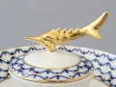 Икорница каспийская Кобальтовая сетка арт. 80.72957.00.1,  Икорница каспийская Кобальтовая сетка арт. 80.72957.00.1,