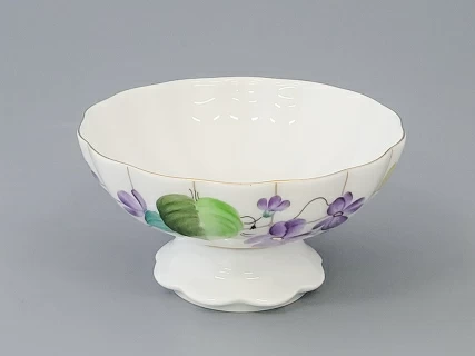 Ваза для конфет, форма Лесная фиалка, форма Тюльпан, арт 80.00272.00.1, 