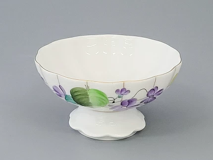Ваза для конфет, форма Лесная фиалка, форма Тюльпан, арт 80.00272.00.1 Ваза для конфет, форма Лесная фиалка, форма Тюльпан, арт 80.00272.00.1