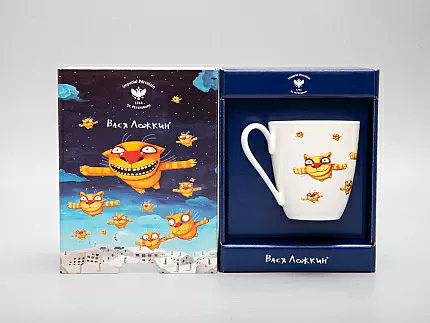 Бокал в подарочной упаковке, форма Вариации, Вася Ложкин. Вечерний полет, арт. 81.29342.00.1