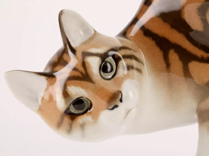 Скульптура форма Кошка с клубком рисунок Мраморный арт. 82.98336.00.1 -  купить по цене 15 400 ₽ | «ИФЗ»