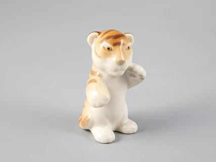 Скульптура форма Тигренок Задира рисунок Полосатый арт. 82.67284.00.1, 