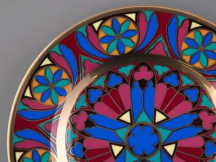 Тарелка декоративная 270 мм Европейская, в подарочной упаковке, рисунок Готическая 7 арт. 81.25628.00.1 Тарелка декоративная 270 мм Европейская, в подарочной упаковке, рисунок Готическая 7 арт. 81.25628.00.1