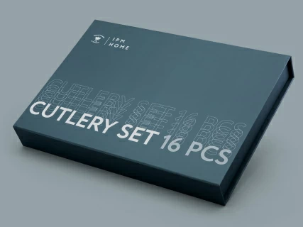 Комплект столовых приборов Урбан matte black 4 персоны, 16 предметов арт. 14.12013.01,  Комплект столовых приборов Урбан matte black 4 персоны, 16 предметов арт. 14.12013.01,