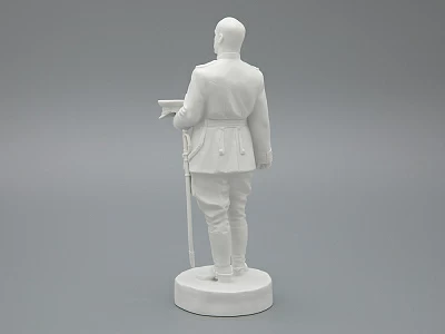 Скульптура Маршал Жуков Г.К., в подарочной упаковке, Белый бисквит, арт. 81.33453.00.1 Скульптура Маршал Жуков Г.К., в подарочной упаковке, Белый бисквит, арт. 81.33453.00.1