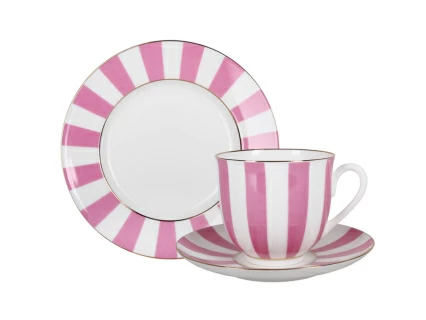 Трехпредметный комплект Ландыш Да и нет (отсветло-розовый с отводкой) арт. 81.23097.00.1, 