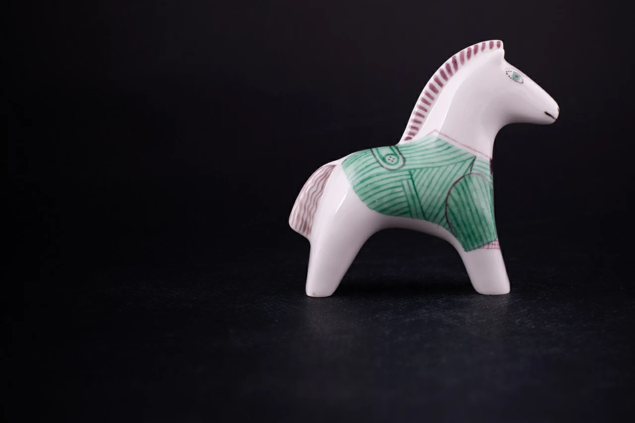 Скульптура Лошадь, Конь в пальто арт 62.07254.00.1, 