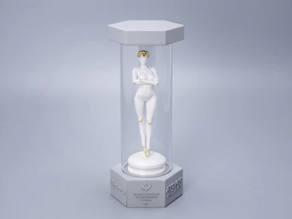 Скульптура в подарочной упаковке Atomic Heart Близняшка Левая, арт 81.10630.00.1, 