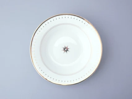 Тарелка глубокая 235 мм форма Стандартная 2 рисунок Азур золотой арт. 80.93400.00.1, 