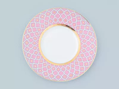 Чашка с блюдцем кофейная 115 мл форма Идиллия рисунок Астра 1 арт 81.32374.00.1