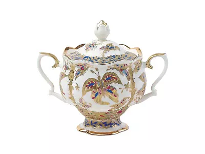 Сервиз чайный форма Наташа рисунок Фантастические бабочки 6 персон 30 предметов арт. 81.15141.00.1